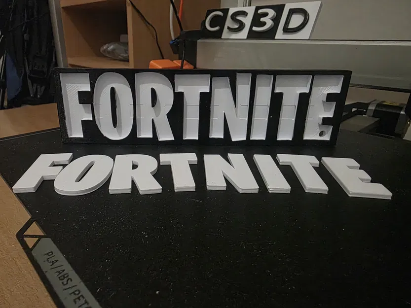 Mô hình hộp đèn LED Logo Fortnite 3D - Có thể treo tường - Image 7