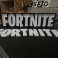 Mô hình hộp đèn LED Logo Fortnite 3D - Có thể treo tường - Thumbnail 7