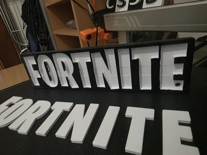 Mô hình hộp đèn LED Logo Fortnite 3D - Có thể treo tường - Image 8