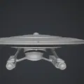 Mô hình 3D USS Cerritos - Tàu vũ trụ từ Star Trek: Lower Decks - Thumbnail 2