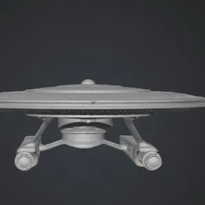 Mô hình 3D USS Cerritos - Tàu vũ trụ từ Star Trek: Lower Decks
