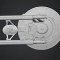 Mô hình 3D USS Cerritos - Tàu vũ trụ từ Star Trek: Lower Decks - Thumbnail 3