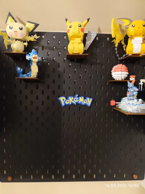Logo Pokemon trang trí bảng IKEA Skadis (In 3D) - Image 2