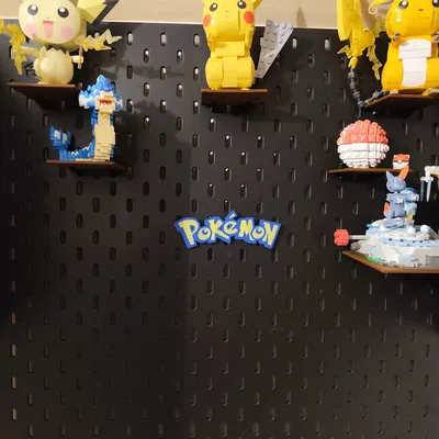 Logo Pokemon trang trí bảng IKEA Skadis (In 3D)