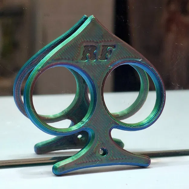 Móc khóa KeyChain Duo-Ring Knuckle Holder - Image 2