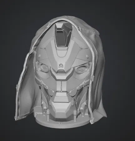 Mô hình 3D tượng đầu Cayde-6 từ game Destiny 2 đầy ấn tượng - Image 1