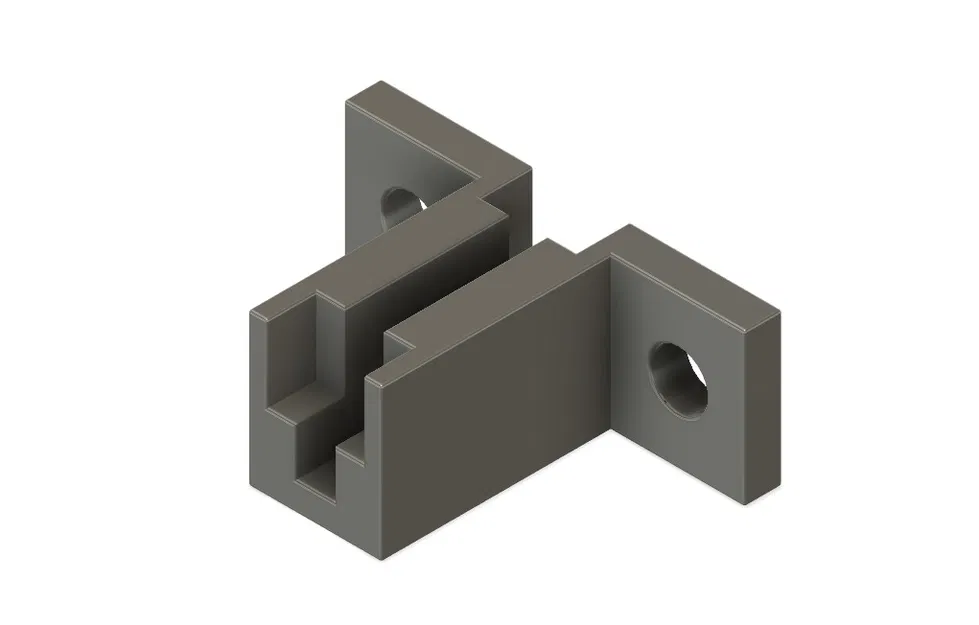 Giá đỡ servo mini Hitec HS-85 lắp ngang - Image 2