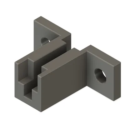 Giá đỡ servo mini Hitec HS-85 lắp ngang
