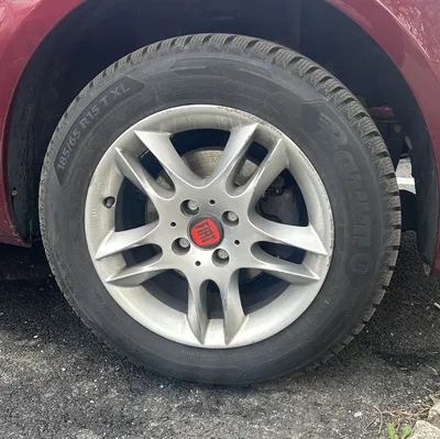 Nắp chụp mâm xe 60mm cho FIAT (mâm Ronal R15) in 3D