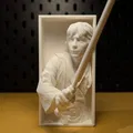 Luke Skywalker Book Nook (Mô hình giá đỡ sách Star Wars) - Thumbnail 3
