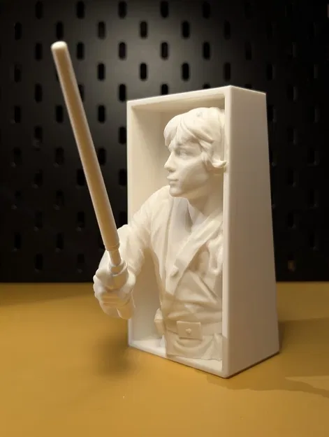 Luke Skywalker Book Nook (Mô hình giá đỡ sách Star Wars) - Image 5