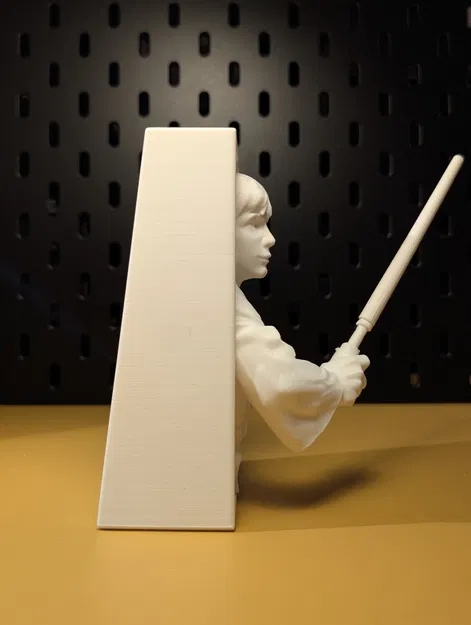 Luke Skywalker Book Nook (Mô hình giá đỡ sách Star Wars) - Image 6