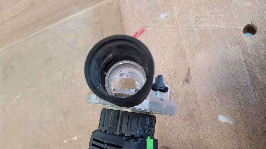 Bộ chuyển đổi hút bụi cho máy phay cạnh Festool OFK 500Q - Image 3