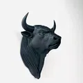 Mô hình đầu bò trang trí treo tường độc đáo - Thumbnail 1