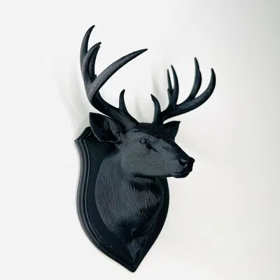 Giá treo chìa khóa hình hươu trang trí tường