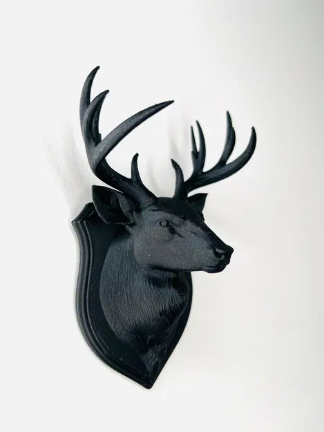 Giá treo chìa khóa hình hươu trang trí tường - Image 2