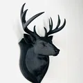Giá treo chìa khóa hình hươu trang trí tường - Thumbnail 2