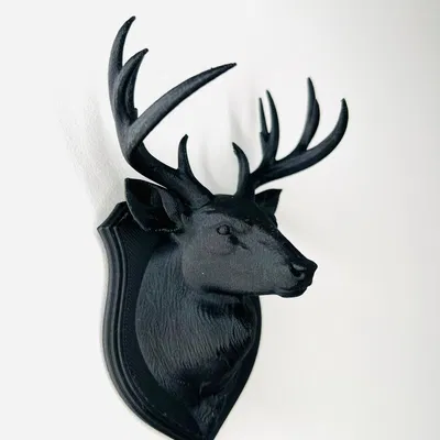 Giá treo chìa khóa hình hươu trang trí tường