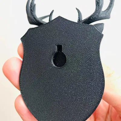 Giá treo chìa khóa hình hươu trang trí tường