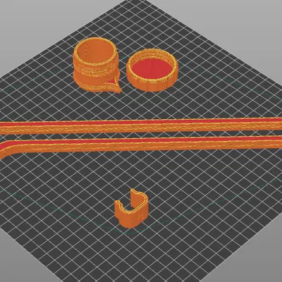 Kẹp Miệng Túi Thực Phẩm Siêu Dài (Extra Long Bag Clip) In 3D