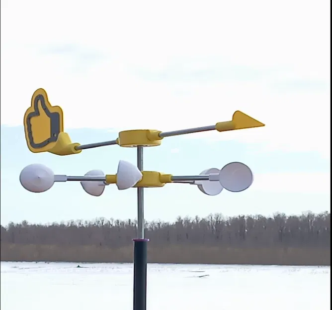 Флюгер - Like: Mô hình chong chóng chỉ hướng gió DIY độc đáo - Image 5