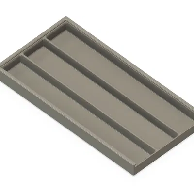 Hộp đựng bộ màu vẽ Kuratake với nắp trượt, cấu trúc 4 x 3