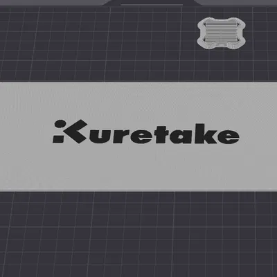 Hộp đựng bộ màu vẽ Kuratake với nắp trượt, cấu trúc 4 x 3