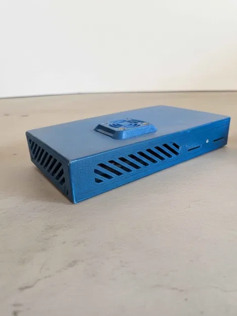 Nắp vỏ máy Rpi CM5 DevKit nâng cấp lưới tản nhiệt 3D - Image 1