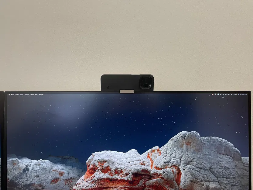 Giá đỡ iPhone Continuity Camera cho màn hình Dell UltraSharp - Image 1