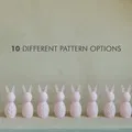 Bộ sưu tập Thỏ Phục sinh – 10 mẫu họa tiết – Có thể thay đổi kích thước - Thumbnail 2
