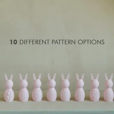 Bộ sưu tập Thỏ Phục sinh – 10 mẫu họa tiết – Có thể thay đổi kích thước