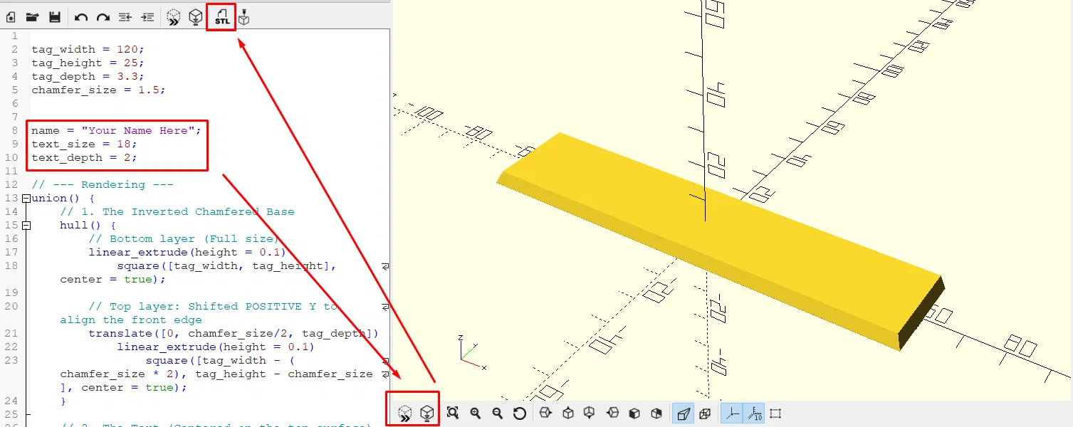 Bảng tên tùy chỉnh cho hộp đựng Pelican 1510 - Image 2