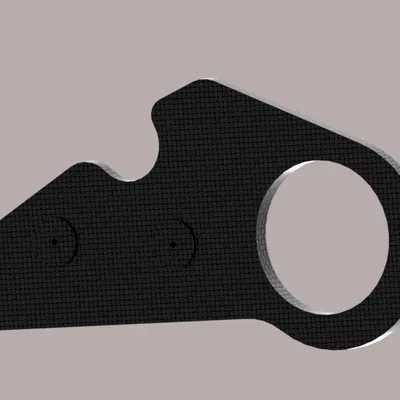 Ốp che núm xoay ngả lưng ghế Audi R7s