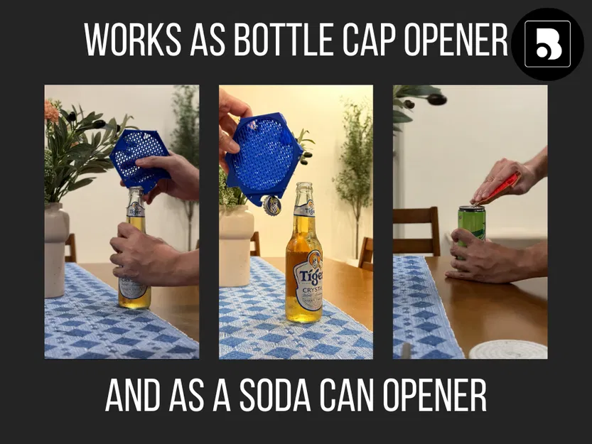 SnapBar - Hệ thống lót ly mô-đun đa năng: Mở bia, mở lon & nam châm dán tủ lạnh - Image 4