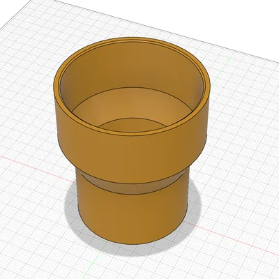 Khớp chuyển đổi ống PVC 4 inch sang ống thoát nước gân 4 inch