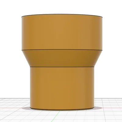 Khớp chuyển đổi ống PVC 4 inch sang ống thoát nước gân 4 inch