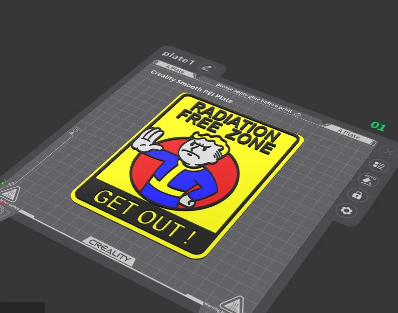 Biển báo cảnh báo phong cách truyện tranh - Image 2