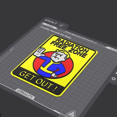 Biển báo cảnh báo phong cách truyện tranh