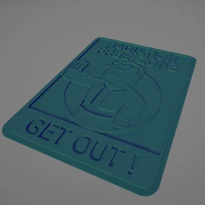 Biển báo cảnh báo phong cách truyện tranh