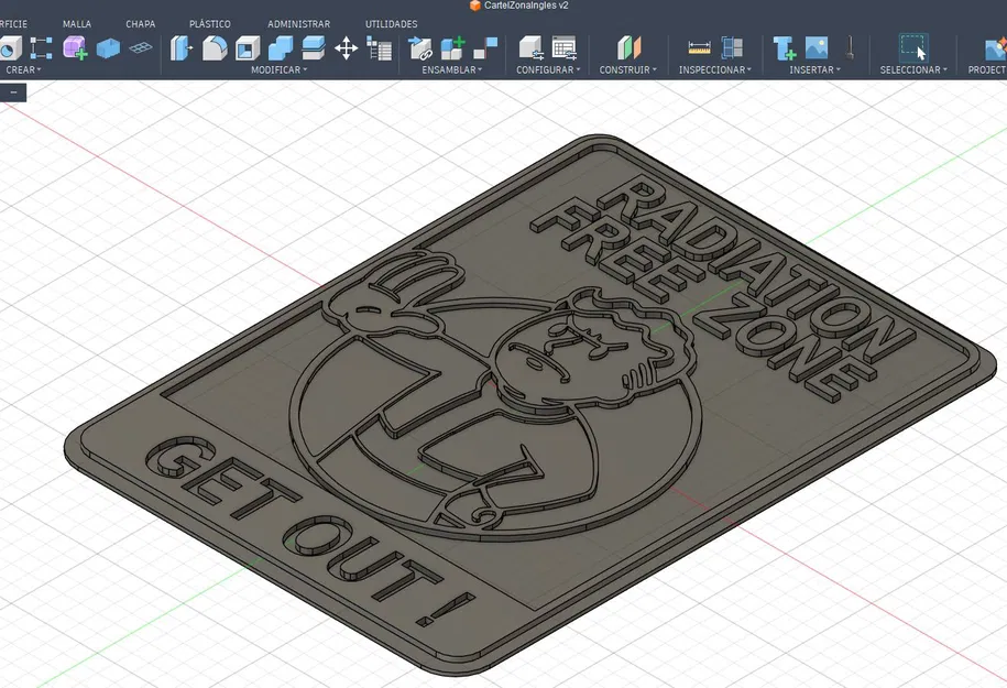 Biển báo cảnh báo phong cách truyện tranh - Image 4