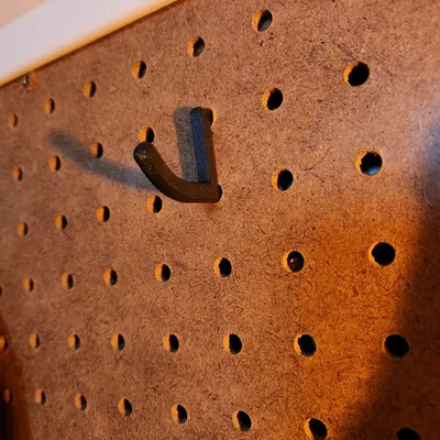 Móc treo pegboard tròn 25mm siêu chắc chắn