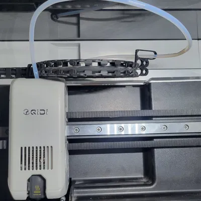 Kẹp giữ ống PTFE và cố định xích cáp cho Qidi Q2 Riser (V1)