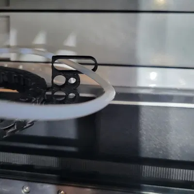 Kẹp giữ ống PTFE và cố định xích cáp cho Qidi Q2 Riser (V1)