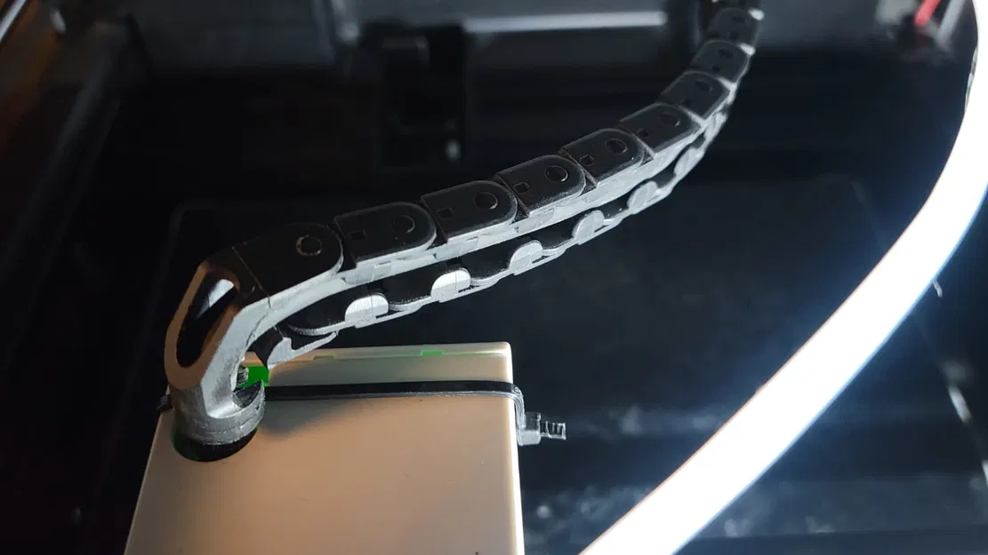 Kẹp giữ ống PTFE và cố định xích cáp cho Qidi Q2 Riser (V1) - Image 6