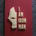 “I AM IRON MAN” – Tranh treo tường 3D (Thiết kế nhiều lớp) - Thumbnail 2