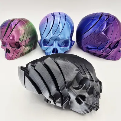Branded Slime Skull Fidget - Đồ Chơi Xả Stress Độc Đáo