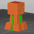 Mô hình 3D Creeper Minecraft - Thumbnail 1