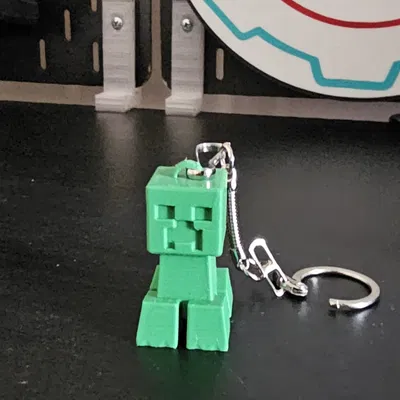 Mô hình 3D Creeper Minecraft