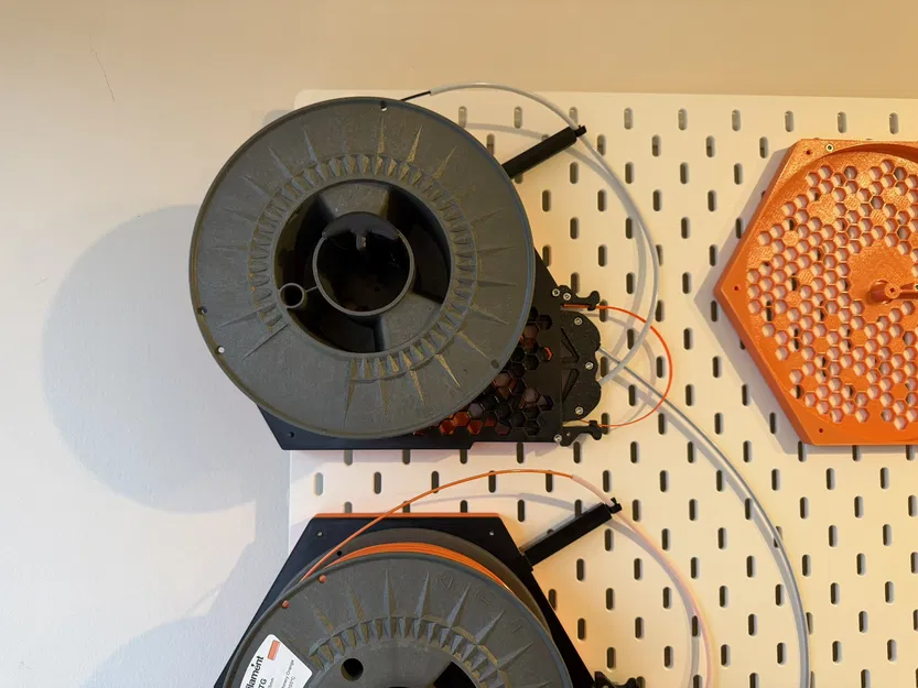 Giá đỡ cuộn nhựa tích hợp Buffer cho Core ONE & MMU3 trên bảng Skådis (Tương thích INDX!) - Image 2