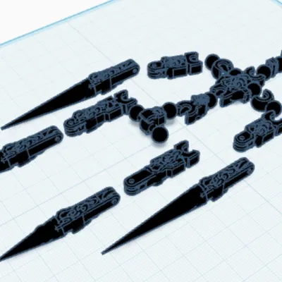 Mô hình Locust 13 (Doctor Nowhere) khớp nối linh hoạt cho fan Analog Horror